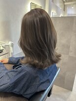 セカンド 鴨江店(2COND)&nbsp;オリーブベージュ×くびれヘア
