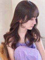 サンバレー(SUNVALLEY)&nbsp;ナチュラルブラウンでモテカラー＊顔まわりを巻いて小顔効果＊