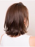 グレージュ/デザインカラー/ハッシュカット[新座/新座駅]