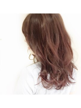 エメ バイ ヘアーポケット(aimer by hair pocket) *+aimerが叶える...グラデーションアッシュ×ピンク*