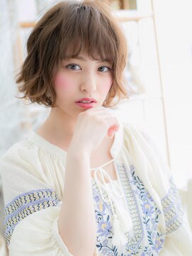 モッズヘア 上尾西口店(mod's hair) 羽のような☆ふわくしゅボブa