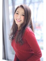 フォルテ 藤枝エピ店&nbsp;くすみ紫でとろみピンクが可愛いセミロング【FORTE epi】