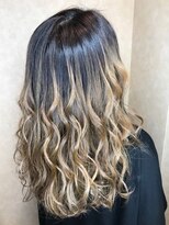 アース コアフュールボーテ 上越店(EARTH coiffure beaute)&nbsp;バレイヤージュカラー