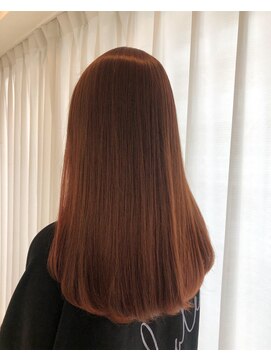 ビーヘアサロン(Beee hair salon) オレンジベージュ/安部郁美