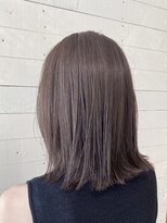 ルノン フィージュ(LUNON fieju)&nbsp;【LUNON　fieju】切りっぱなし外ハネ×くすみグレージュ