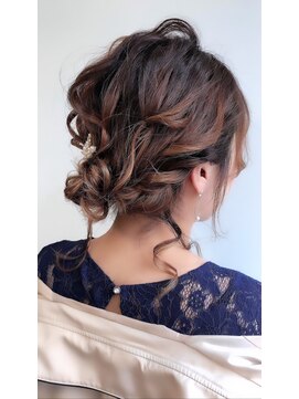 シエル 千葉店(CIEL) *バックシニヨンアップアレンジ