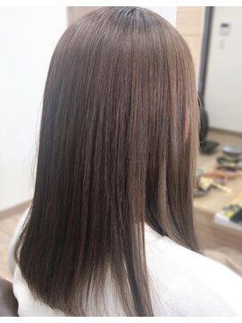 シードヘア(seed hair) 縮毛矯正+カラー+トリートメント