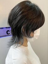 キューズ クラブ(cuz KLUB)&nbsp;【cuzKLUB】ブルーグレイインナーカラー×ショートウルフ