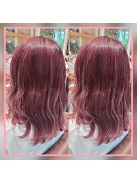 ネオリーブルカ 御茶ノ水店(Neolive Luca) 過去にブリーチ無しでピンクカラーは出来ないと言われた方必見！