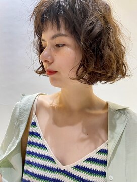 ビファインイーハアヴェダ(Befine e-ha AVEDA) ラフパーマ×リラックスボブ★