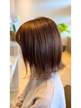 アートヘアーコルソ art hair CORSO オレンジベージュ×外ハネmedium