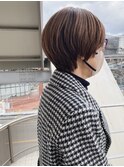 ［OCEAN Hair&Life 水田成美］明るい白髪染め/前髪なしショート