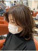 大人アレンジヘア/サイドバング/顔周りレイヤー