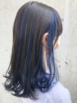 レーヴ(Reve) ブルーのインナーカラー【レーヴ】