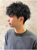 スパイラルパーマ 波巻きパーマ ツイストスパイラルパーマ 元町