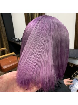 ローレンアンドパレード 並木坂店(Lauren&Parade) ペールライラック×ミニボブ