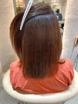 ロンド エスポワール 錦糸町(Lond espoir) 柴田美髪矯正ショコラアッシュヘルシースタイルふんわりカール