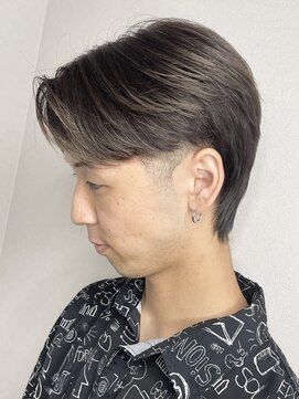 スキル(SKILL) センターパートウルフ ナチュラルヘア