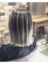 ホワイト 伊勢崎(WHITE) 悩み解決！白髪ぼかし☆外国人風バレイヤージュ☆