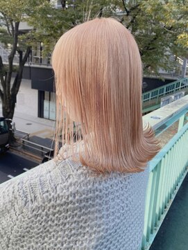 ベレーザシェルト(Beleza scelto) 946外国人風カラーベイビーピンクハイトーンカラーこなれヘア