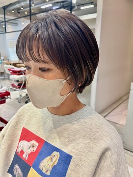 レンジシ オモテサンドウ(RENJISHI omotesando) マッシュ風ショート（renjishi）