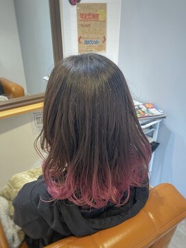 ルームスヘアー(Rooms Hair) チェリーグラーデション （☆）