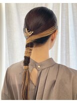 オアズヘアービィグラッド(ORe'S HAIR BE GLaD)&nbsp;【新潟/ローポニー/ヘアセット】ヘアセットが人気