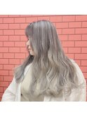 原口☆ホワイトバレイヤージュ☆福岡久留米