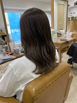 メアリー バイ メリー(marry by merry)&nbsp;【立町メアリーバイメリー】☆アッシュグレージュ×セミロング☆