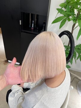 ロイス 神宮前(ROIS) 透明感ベージュカラー/ダブルカラー/ケアブリーチ[表参道駅]