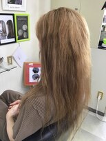 ヘアークリップバース ナチュラルストレート。