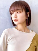 セイドット リー(Say. Ree)&nbsp;say.レイヤーボブフェイスレイヤーベビーピンク韓国丸顔小顔