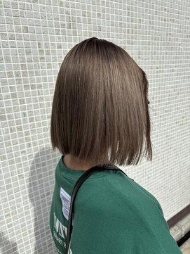 ヘアースペースブルーム ヒーロー 園田店(HAIR SPACE BLOOM hero) ミルクティーブラウン