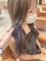 ネオリーブ クタ 町田店(Neolive kuta)&nbsp;[Neolive kuta]青 紫イヤリングカラー