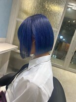 アソビセカンド 原宿(ASOBI 2nd) ダブルカラー/韓国/ブリーチ/ハイトーンカラー/ネイビーカラー