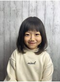 【キッズカット】【ミディアム】【レイヤー】