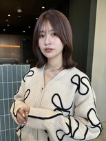 ガーデン ミサト 三郷中央(garden misato)&nbsp;大人可愛いこなれレイヤーボブミディ/ニュアンスカラー/前髪あり