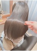 髪質改善カラー、髪質改善ストレート