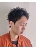 フェザーパーマ 刈り上げショート◎20代30代40代50代