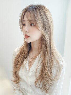 ブルー 盛岡店(BLUE) 黒髪/ボブルフ/ネビージュ/韓国/ワンレン/盛岡/髪質改善/前髪