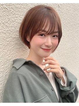 ジジ 代々木(Gigi) 代々木/ブリーチなし/ショートボブ/酸性ストレート/新宿/韓国