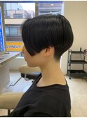 刈り上げショート刈り上げ女子アシメメンズライク30代40代50代