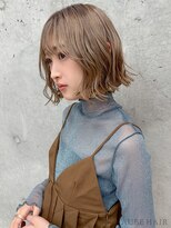 オーブ ヘアー モナ 宮崎店(AUBE HAIR mona)&nbsp;20代・30代_こなれ波巻きボブ