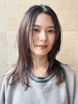 ビュートリアム265(BEAUTRIUM 265) 顔まわりレイヤー 美髪 前髪なし 銀座 有楽町 20代30代40代