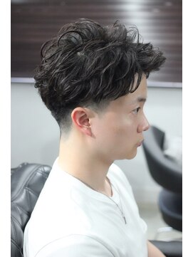 マーズ(MARS) ショートマッシュ×フェザーパーマ/20代30代40代