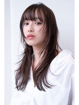 エースハバナ 渋谷(1 HAVANA) ロングレイヤー/20代30代大人かわいい/顔周りレイヤー