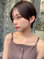 ネイロ バイ ジルブラン 葛西(NeiRo by JIL BLAN) ハイライト白髪ぼかしダブルカラーインナーカラーショートボブ