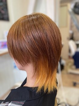 クリーム(Cream)の写真/インナーカラーやイヤリングカラーなどのデザインカラーから、ナチュラルに仕上げる白髪染めまで◎