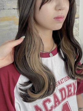 ウル 岡山駅店(ULu.) イヤリングカラー ミルクティーベージュ