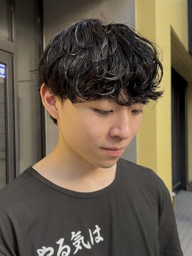 ポール(pole) メンズシャドウパーマ！